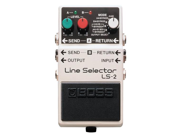 Boss LS-2 Line Selector-pedal